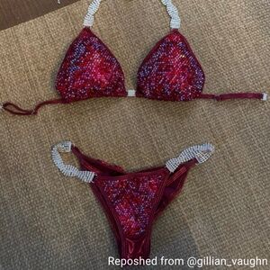 Red Angel competition bikini